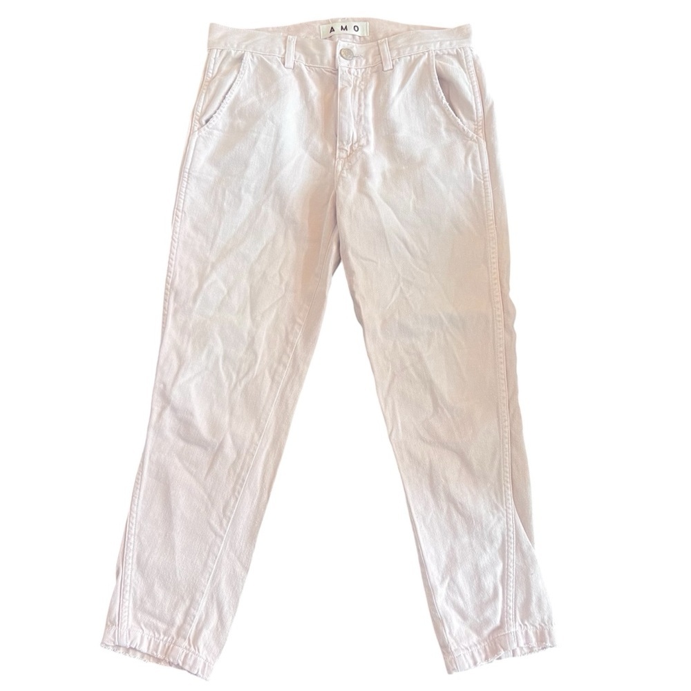 AMO Slouchβ Trouser Pale Pink Size 25 - Picture 2 of 12